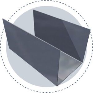 Perfil Galvanizado Viga 87x197